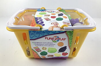 Fun2Play Shoppingkorg med Varor