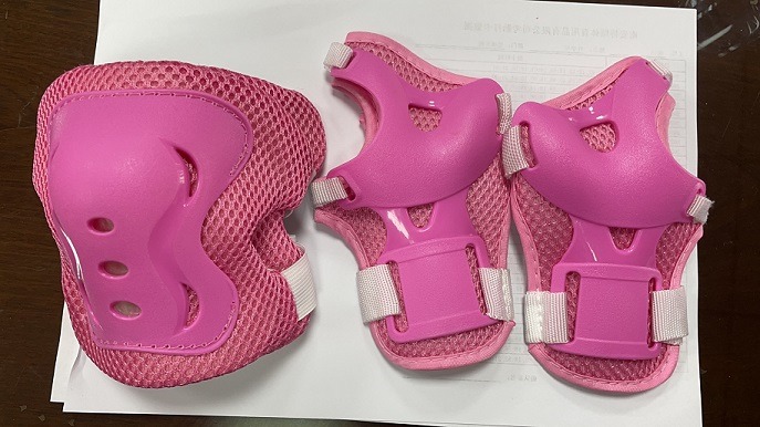 Skydd Till Knä/ Armbåge/Handled Medium, Rosa