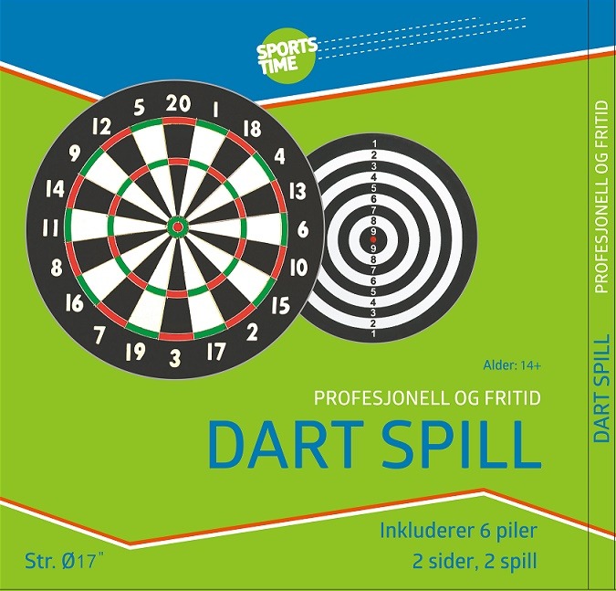 Darttavla med 6 Pilar