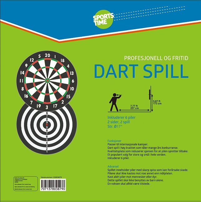 Darttavla med 6 Pilar - 2