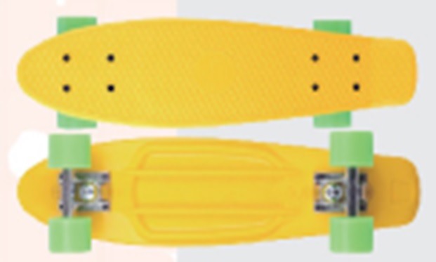 Pennyboard med Abec-7 Lager & Pu Hjul