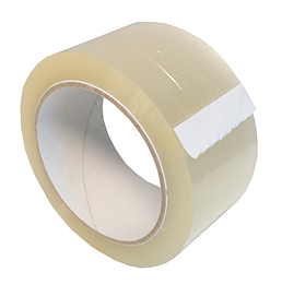 Packtejp PVC Transparant 50mm X 66m