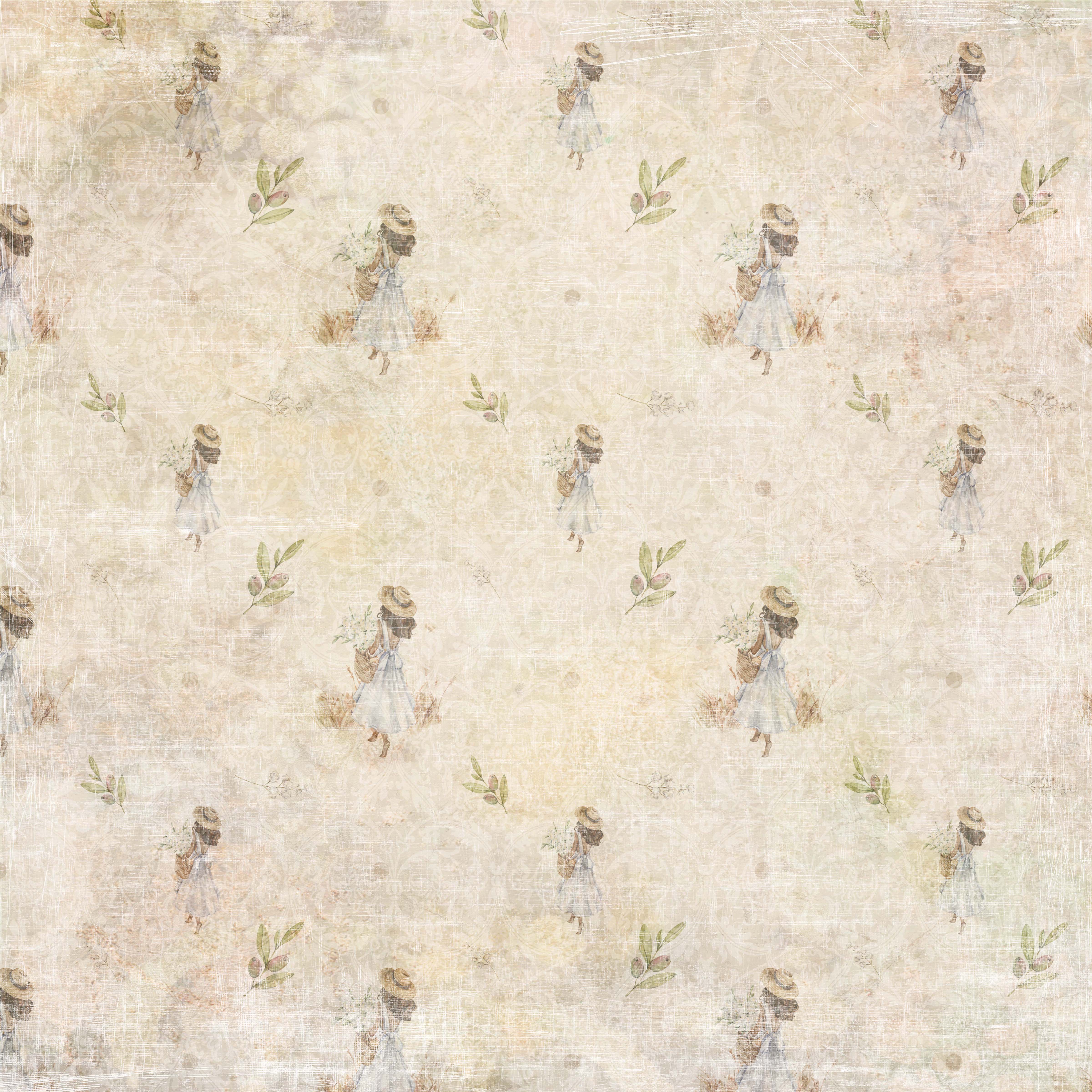 Paperpack Reprint - Spring in Tuscany Collection pack 8x8 - 9