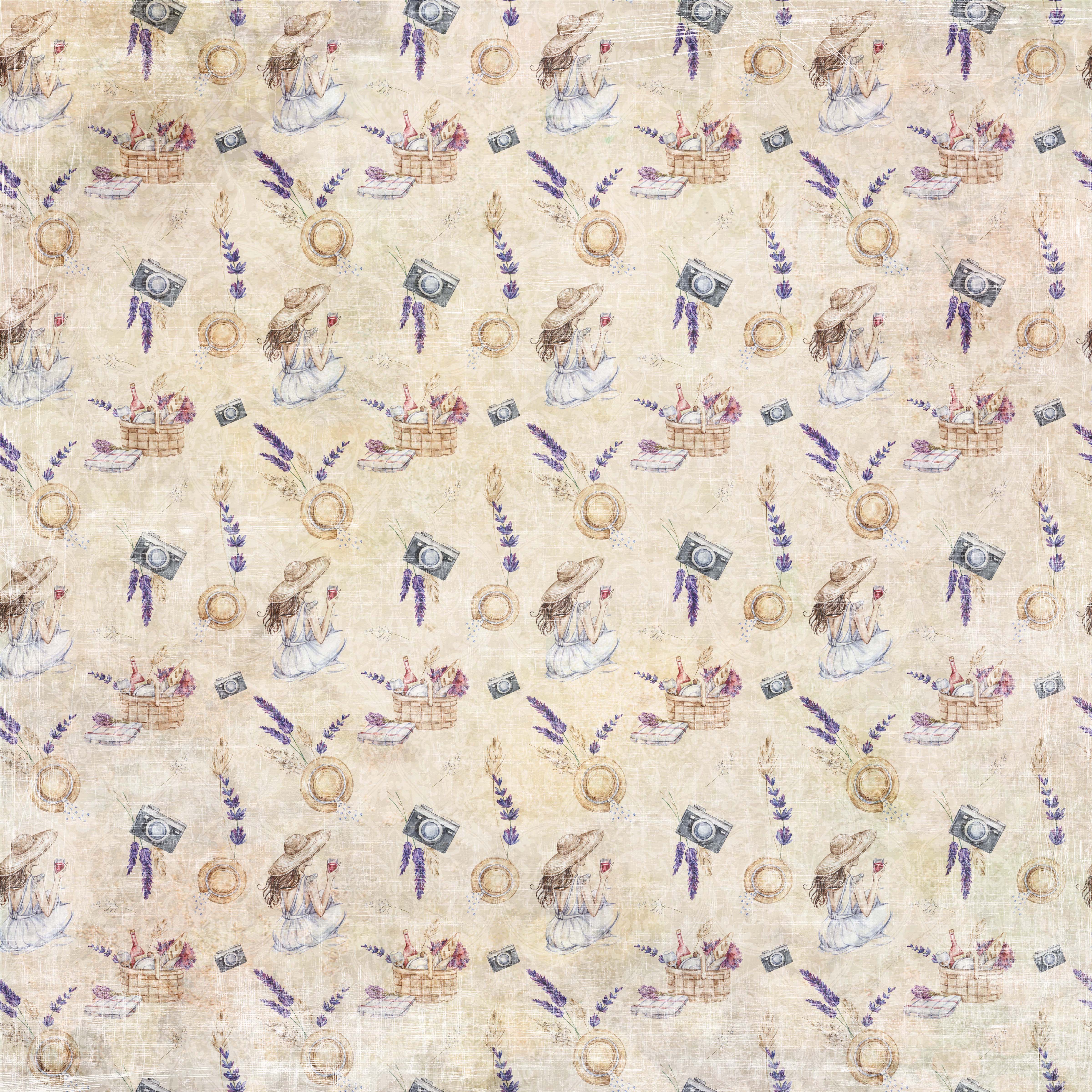 Paperpack Reprint - Spring in Tuscany Collection pack 8x8 - 7