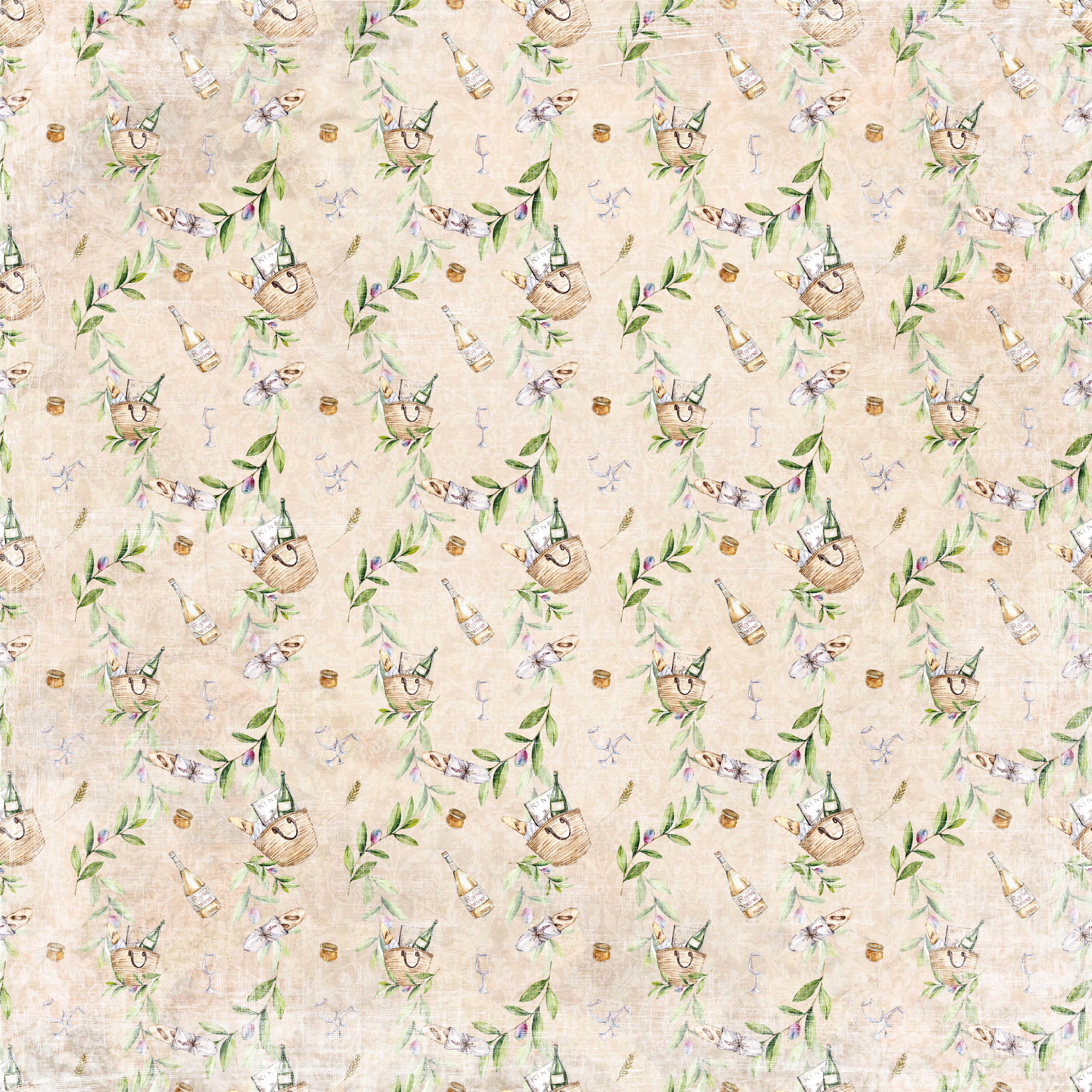 Paperpack Reprint - Spring in Tuscany Collection pack 8x8 - 4