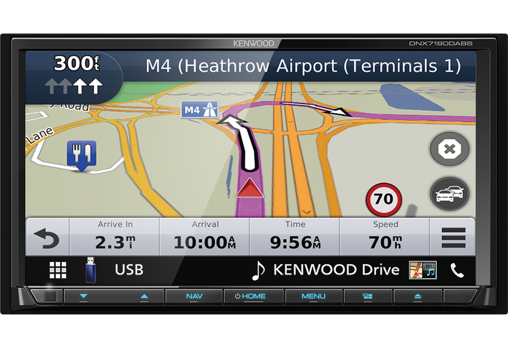 Kenwood DNX7190DABS - 2
