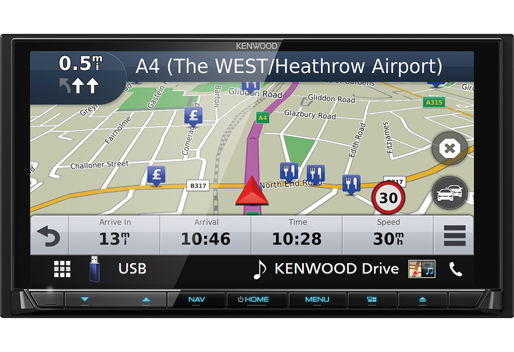 Kenwood DNX9190DABS - 4