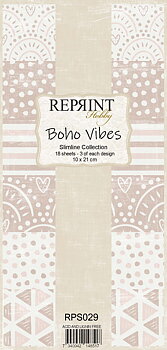 Paperpack Reprint - Slimline -  Boho Vibes pack  6x6