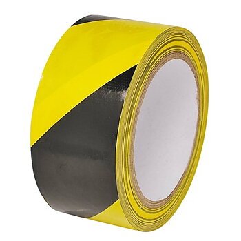 Varningstejp Gul/Svart 50mm X 33m