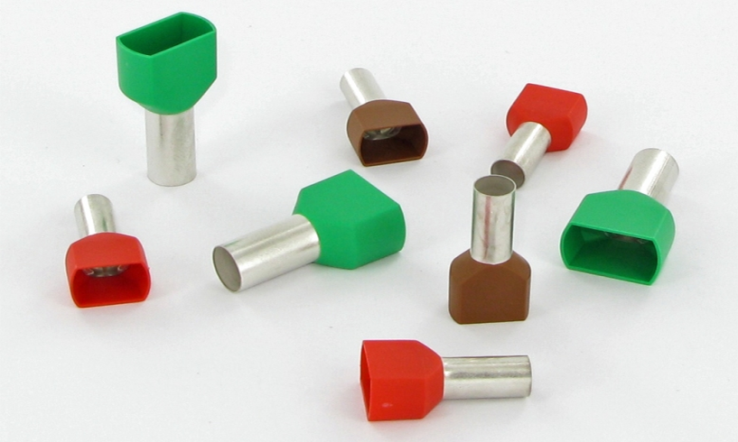 Ändhylsor Twin, Isolerade, 0.14 - 150 mm²