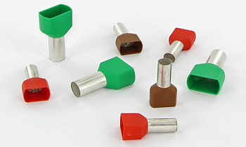 Ändhylsor Twin, Isolerade, 0.14 - 150 mm²