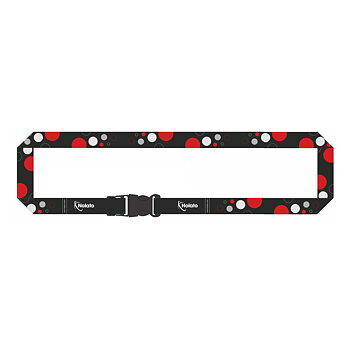 Luggage belt made of recycled PET