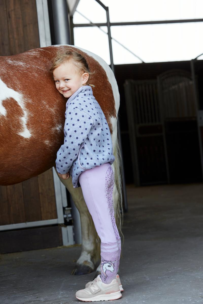 Fleecejacka Hannah grey melange - 5