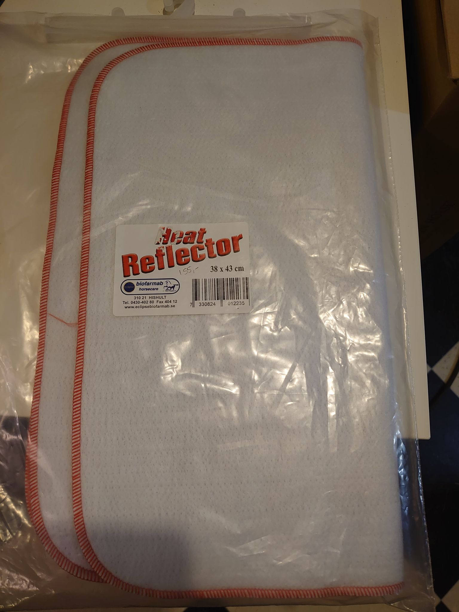 Heat Reflector bandasjeplater 1 par
