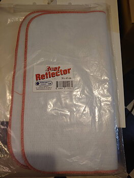 Heat Reflector bandasjeplater 1 par