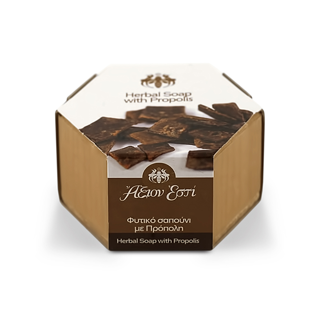 herbal soap with propolis 100g, axion esti, tvål - 2