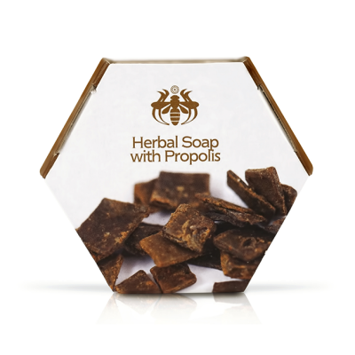 herbal soap with propolis 100g, axion esti, tvål