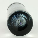 Bo Borgström (Oxid 1960s) Blue Cylinder Vase with Folded Top 25 cm
