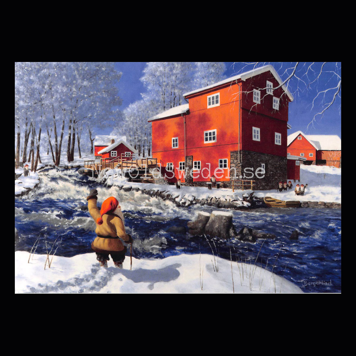 Kvarnen Vykort 575 Jan Bergerlind - 908