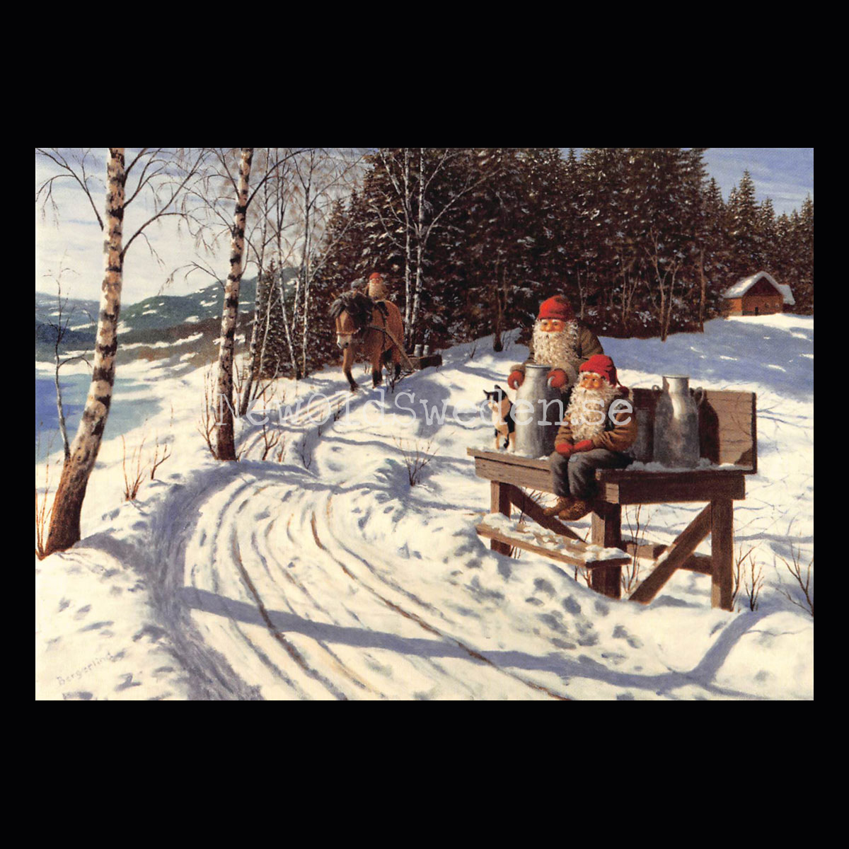 Mjölkbordet Vykort 578 Jan Bergerlind - 908
