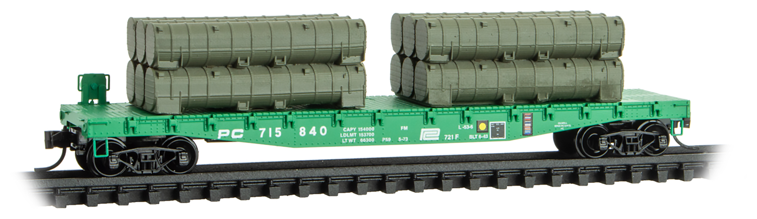 Flatcar w load PC #715840