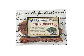 Hemgården Lammkorv 240g x 8 st