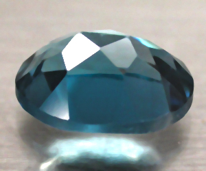 1.69 ct Luxury Oval Shaped Genuine Natural London Blue Topaz Gemstone - 2