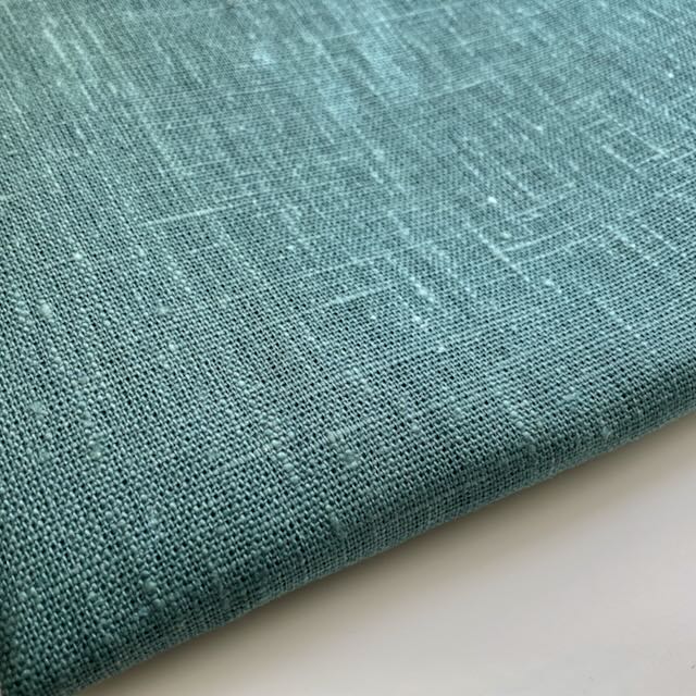 Linen 100x50 cm, 269g/m2 Dark Foggy Green