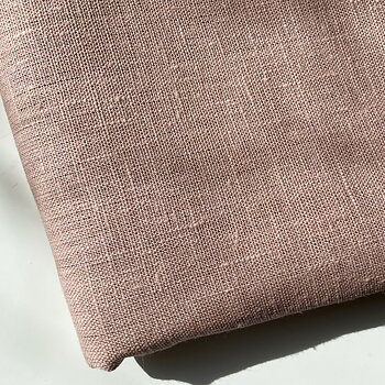 Linen 100x50 cm, 269g/m2 Dirty light pink