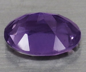 Piedra preciosa de iolita natural ovalada de 0,68 ct muy hermosa de 7x5 mm apta para la curación - 2