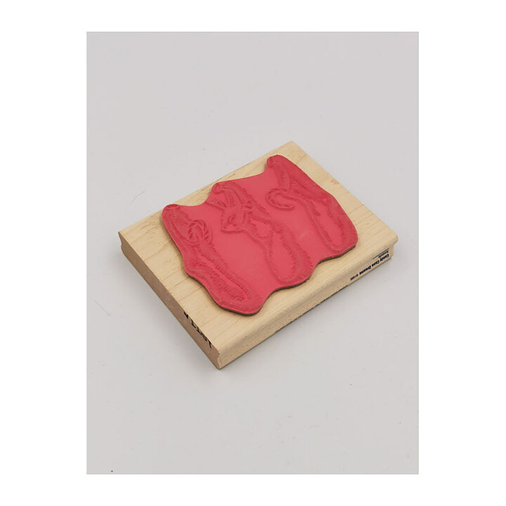 Stampabilities  Rubber Stamps Second Hand - House Mouse Candy Cane Dreams