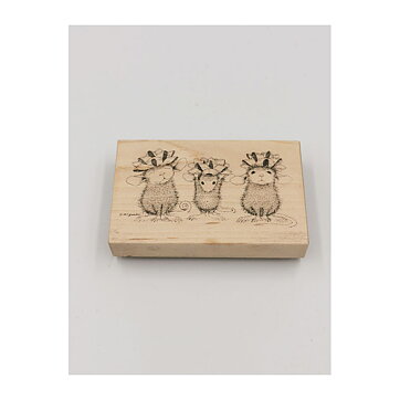 Stampa Rosa Rubber Stamps Second Hand - House Mouse Wrapped & Ready