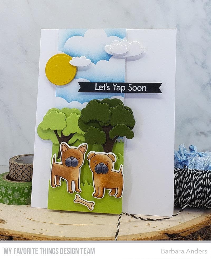 MY FAVORITE THINGS -Dog Squad STAMP & DIE  - 7