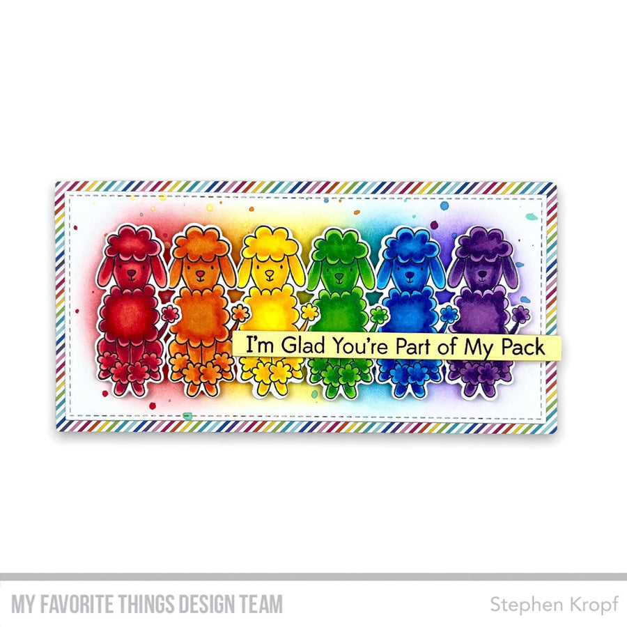 MY FAVORITE THINGS -Dog Squad STAMP & DIE  - 8