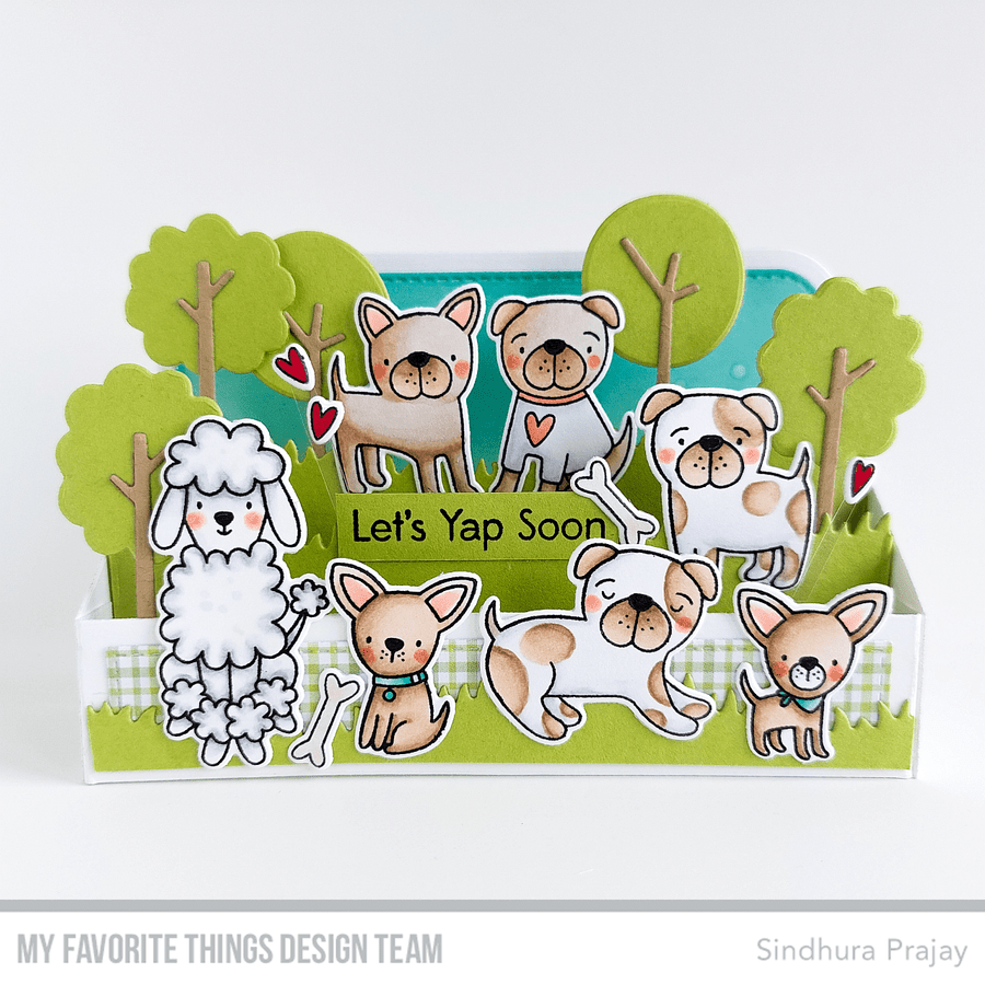 MY FAVORITE THINGS -Dog Squad STAMP & DIE  - 3