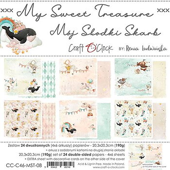   Craft o Clock 20,3x20,3 -My sweet treasure