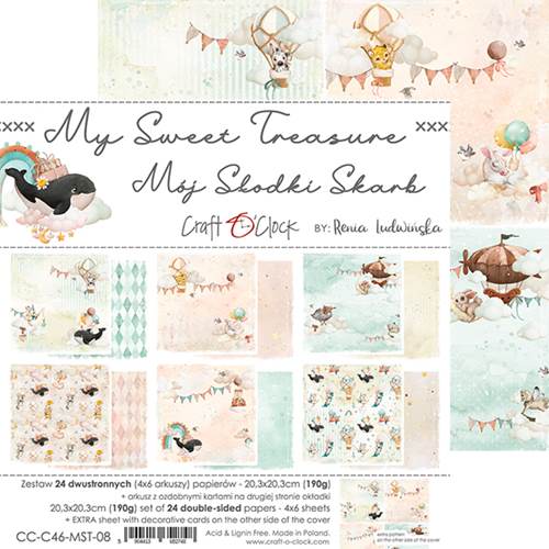   Craft o Clock 20,3x20,3 -My sweet treasure - 7