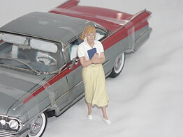 50`s Style Figur VIII (BIL INGÅR EJ) 1:24  American Diorama