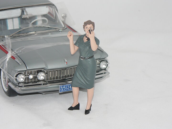 50`s Style Figur IV 1:24  (BIL INGÅR EJ)  American Diorama