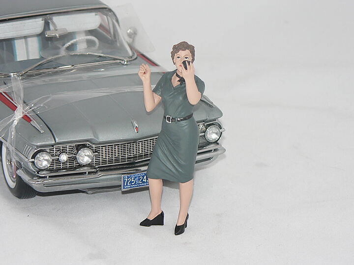 50`s Style Figur IV 1:24  (BIL INGÅR EJ)  American Diorama