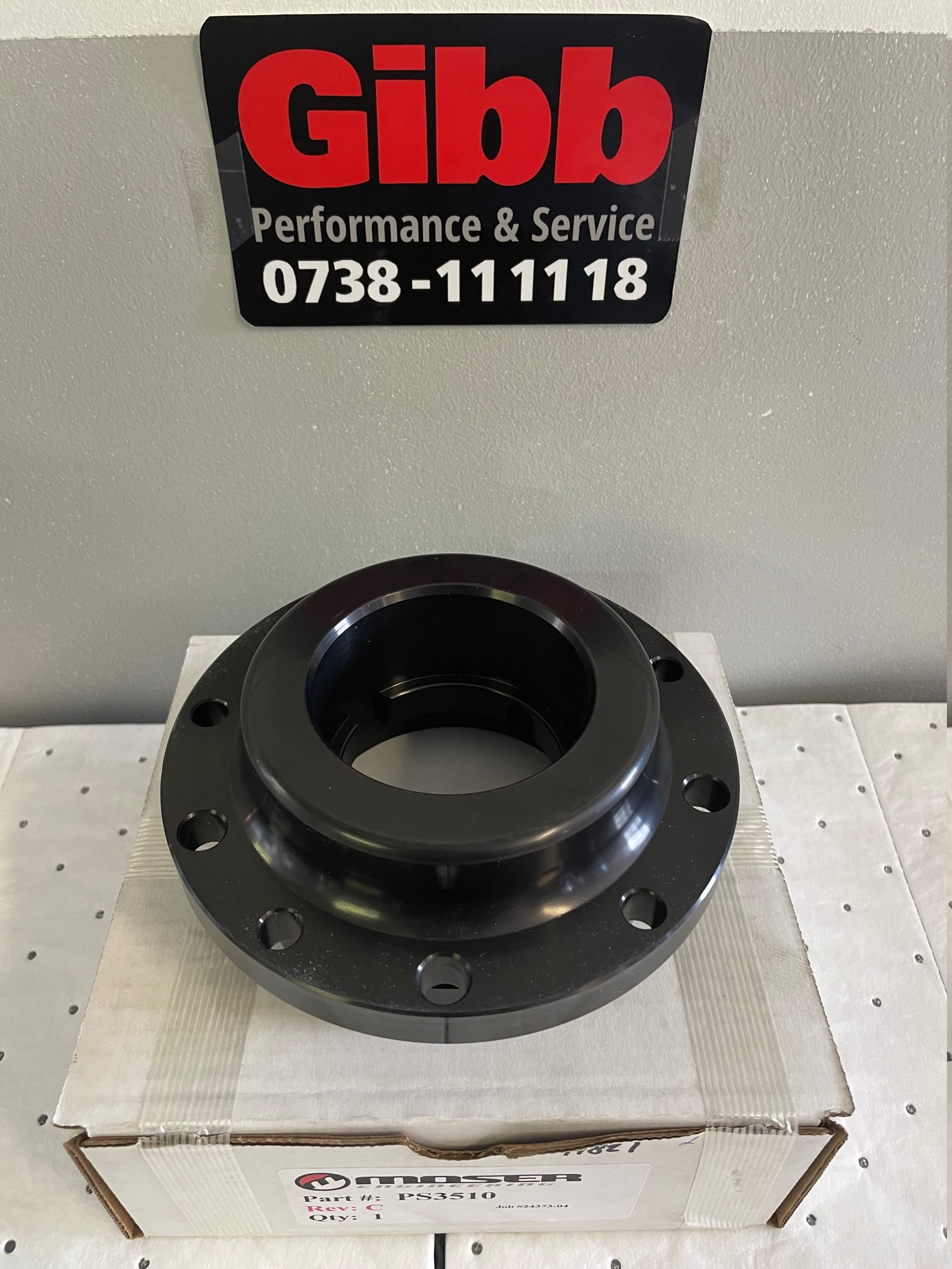 Moser Aluminium Support F9" Pro