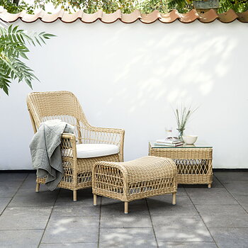 Fåtölj Dawn lounge chair Natur Sika-design