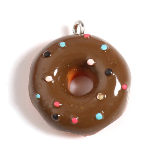 Charm Donut, pink  Chocolate