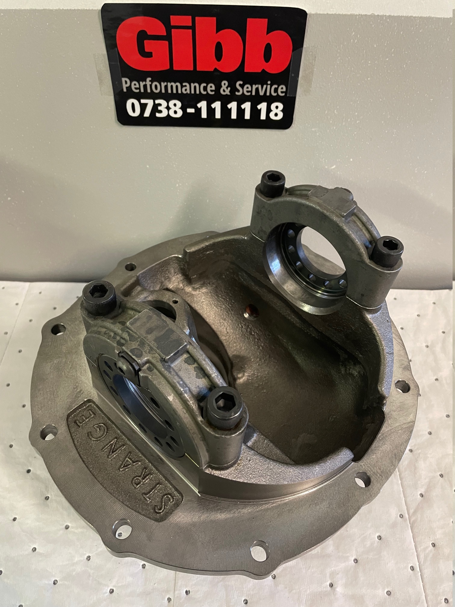 Strange 9" Pro serie järn 3,062" - 2