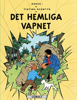 Tintin nr 18 Det hemliga vapnet, Nyutgåva, Cobolt förlag