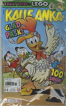 Kalle Anka & CO nr 15-16 2022, Glad Påsk, 100 sidor, Lego Påsk
