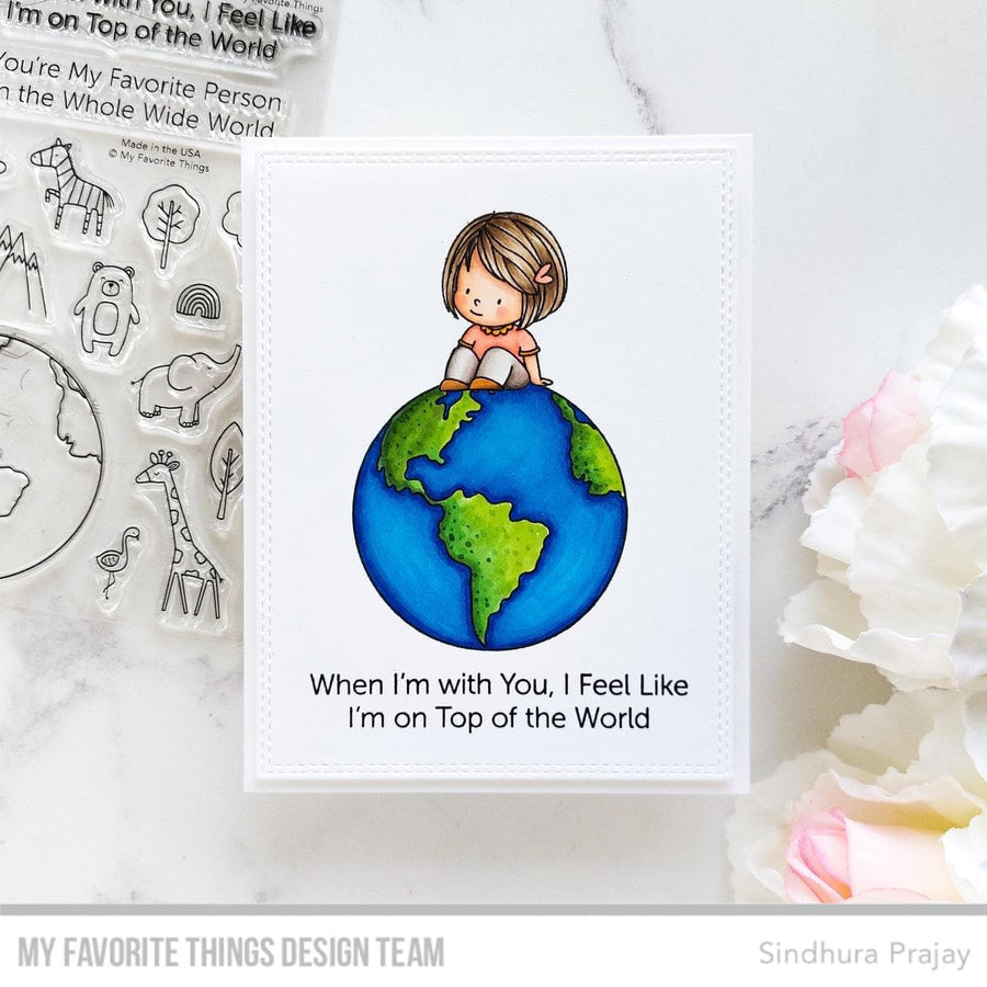 MY FAVORITE THINGS -YUZU Shout It from the Rooftops STAMP & DIE SET - 11
