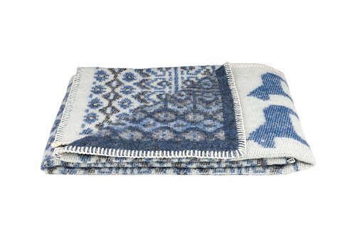 Dalarna Ullpläd 90 x 130 cm från Öjbro Vantfabrik 