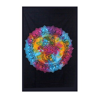 Väggbonad / Sängöverkast -  Hamsa Batik - Dubbel (230cm)