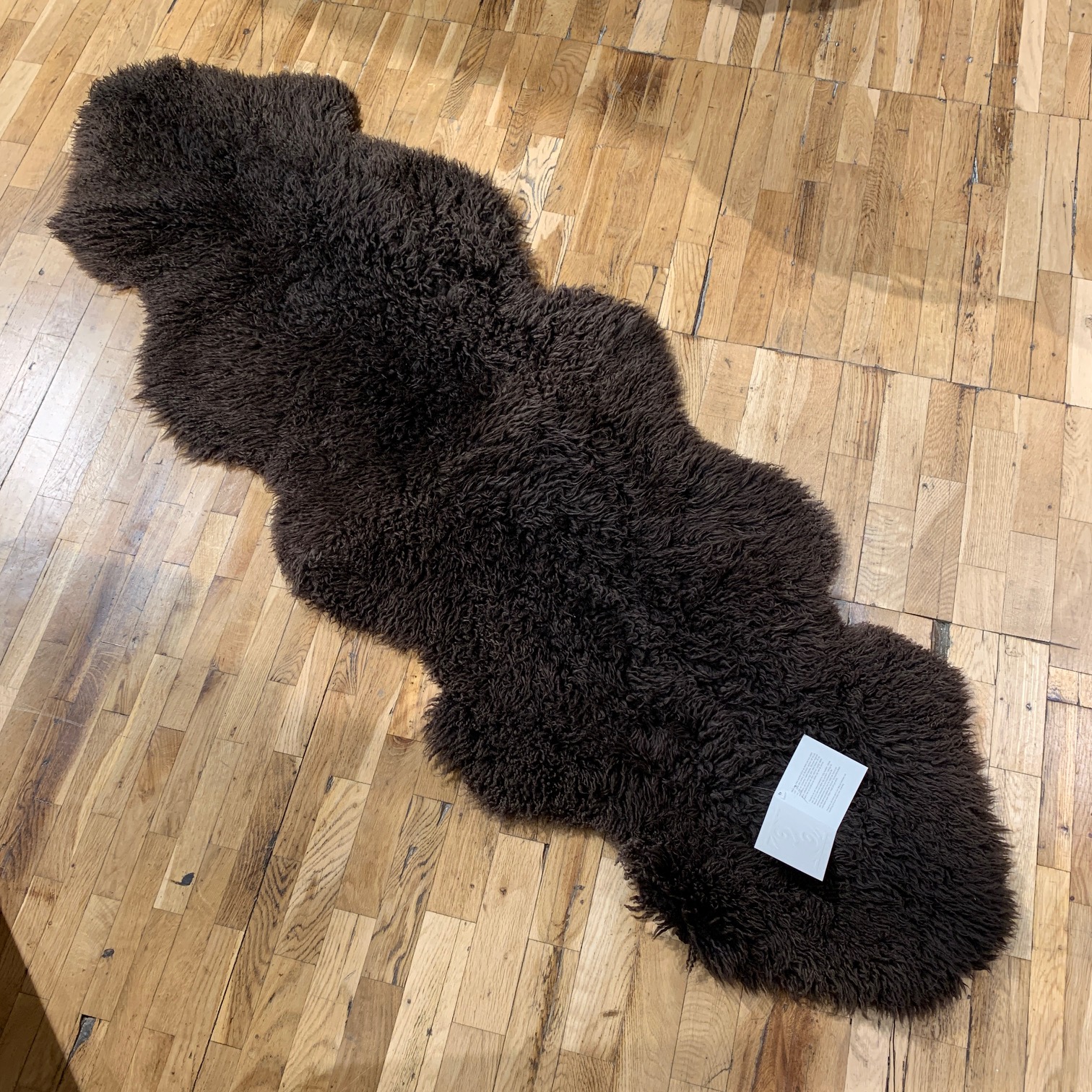 Nya Zeeländskt Dubbelt hopsytt fårskinn i flera nyanser - 3